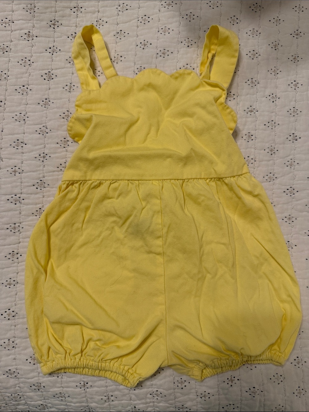 Yellow Kids Romper - Unbranded